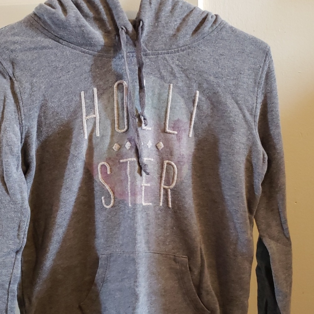Hollister Grey hoodie XS
